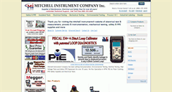 Desktop Screenshot of mitchellinstrument.com